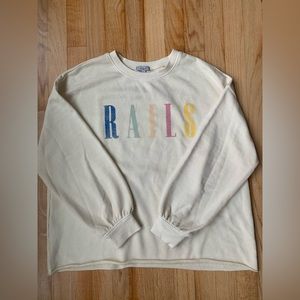 Rails Signature Sweatshirt
Size: Small
Color: Ivory 🤍